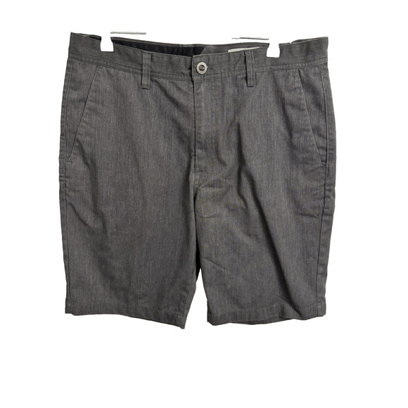 Volcom Men's 36 True To This Gray Skater Shorts Urban Streetwear Y2K 90's Grunge - Picture 1 of 8